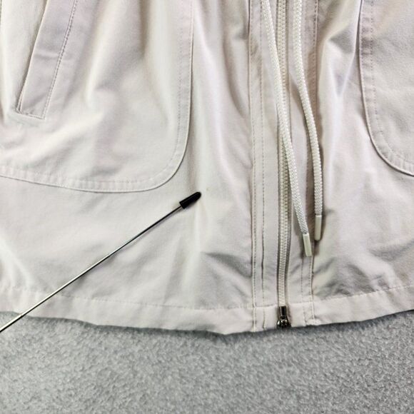 Athleta Expedition Skort Womens 8 Gray Mini Skirt Zip Front Hiking Tennis Golf - Picture 5 of 16